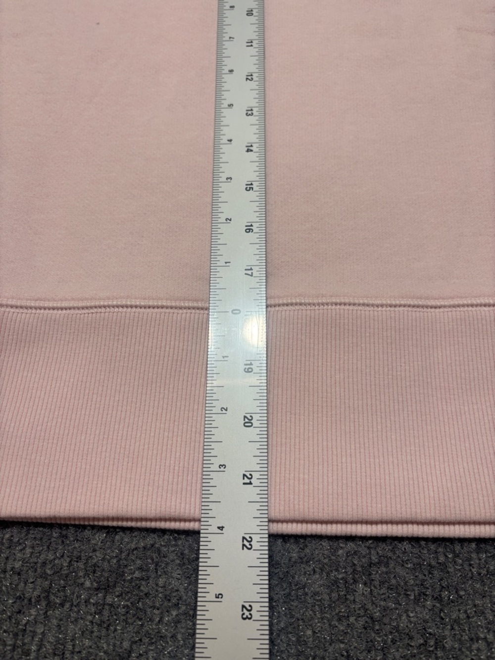Aerie Apres-Chill Sweatshirt Large NWT Pink Petal Cozy Textured Pullover - Picture 10 of 12